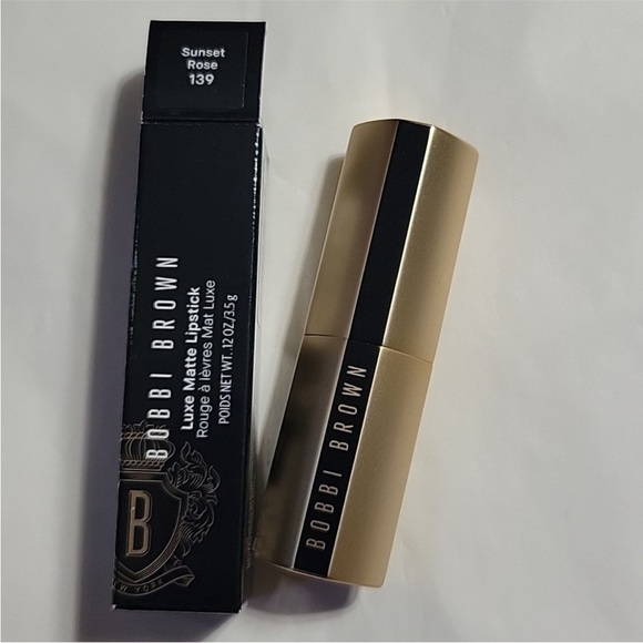 Bobbi Brown Luxe Matte Lipstick Sunset Rose NIB - Picture 6 of 7